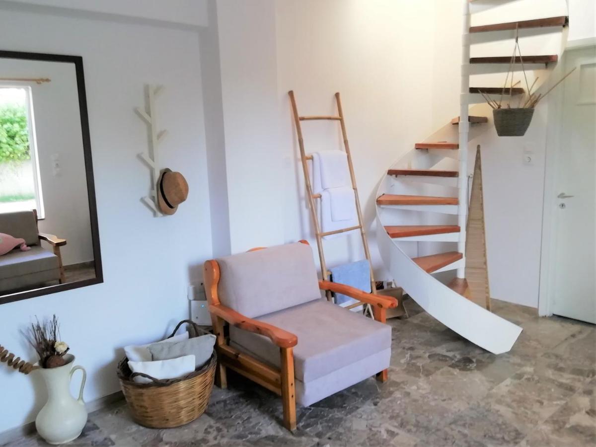 Perigiali beach apartment Perigialion Bagian luar foto